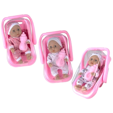Baby Doll with Carrier Seat